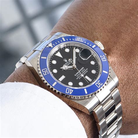 18k white rolex submariner date classic|rolex submariner date 126619lb.